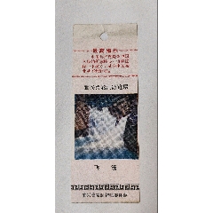 帶語錄善卷洞門票一枚，67年6月，飛瀑。