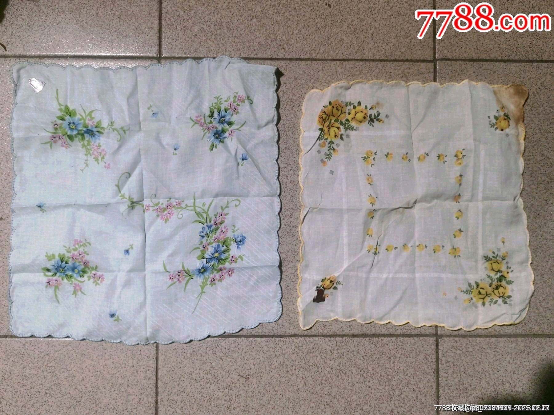 花卉,手绢手帕,上海手绢,未使用-价格:30元-au40393348-手帕/手绢 -加价-7788收藏__收藏热线