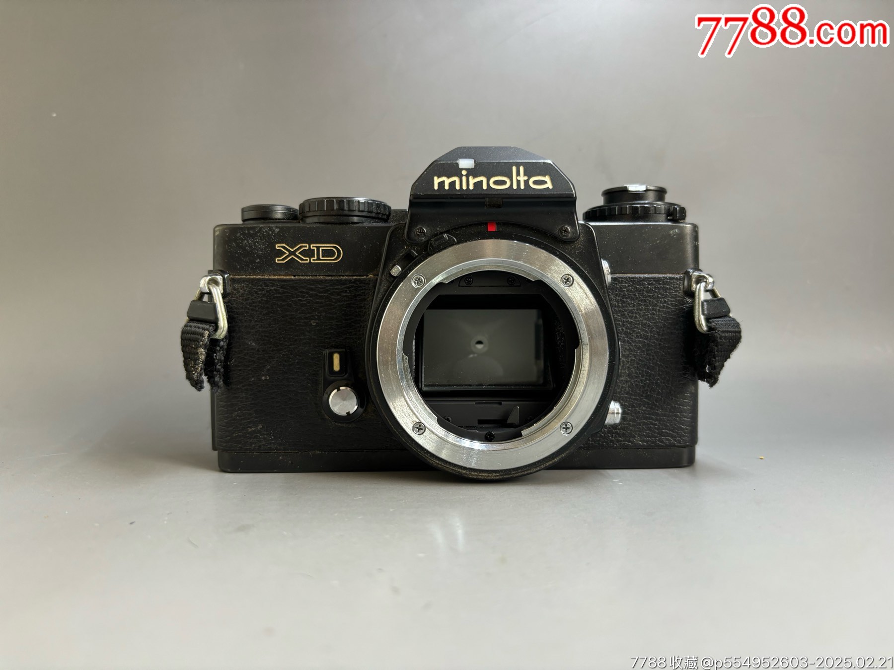 美能达minoltaxd胶片相机单机身品相如图快门可按不保证完全可以使用