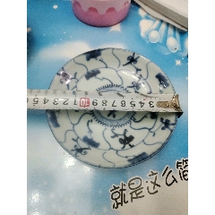 雍正林芝花盤子