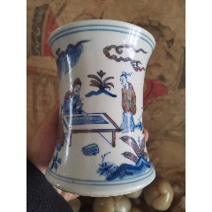 康熙款本年筆筒