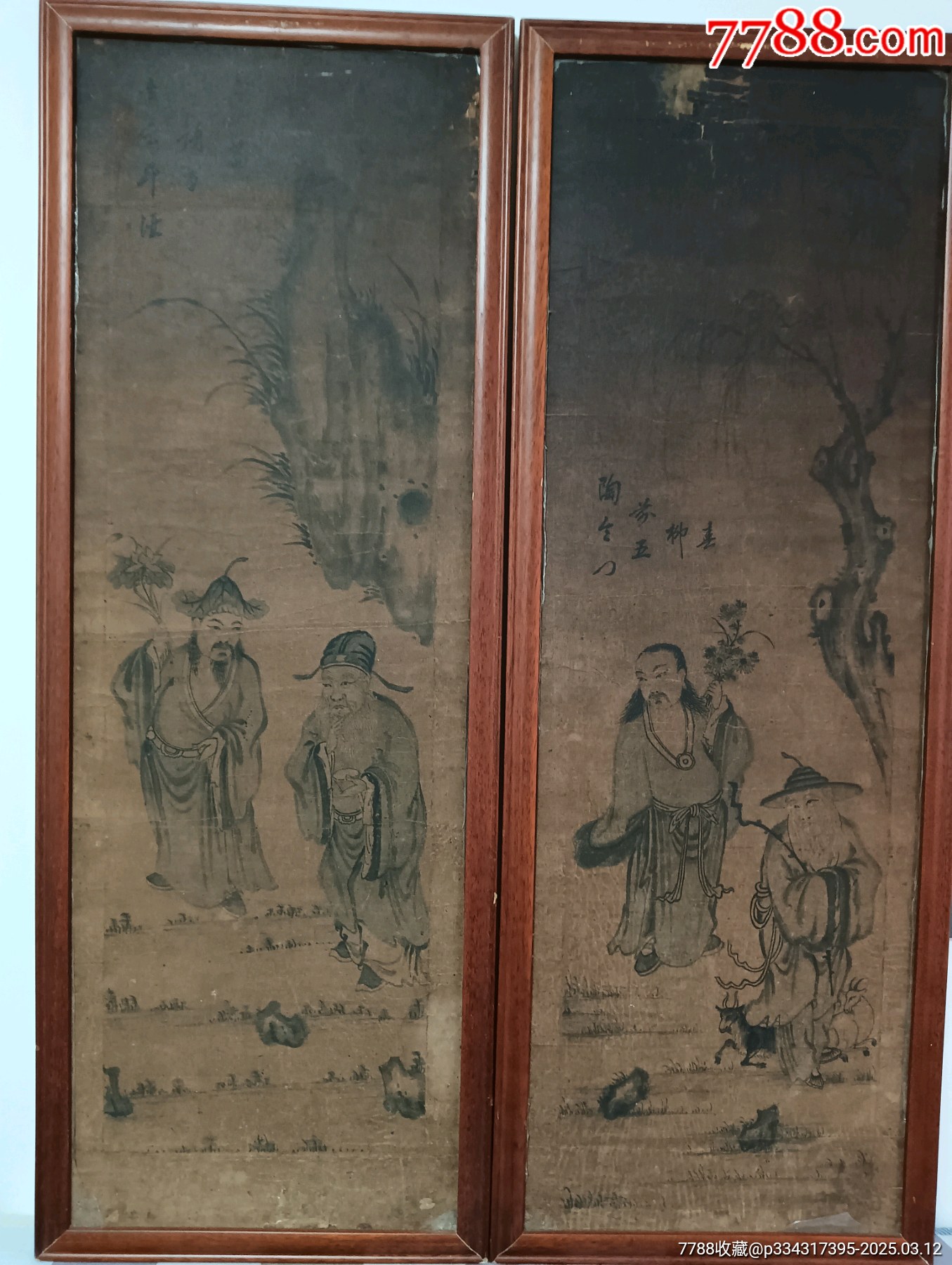 古代宣纸人物画__【7788收藏__收藏热线】