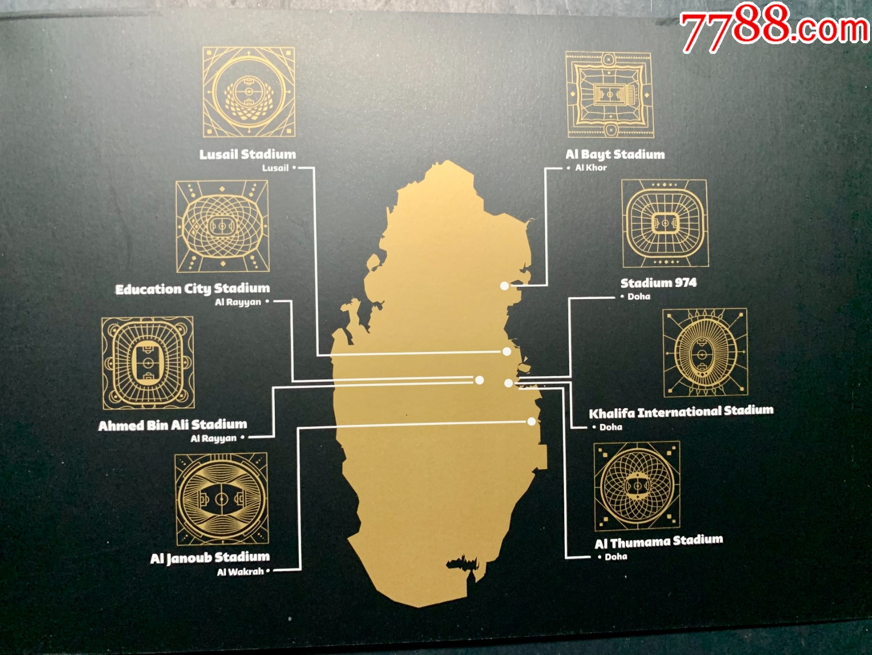 0879①√-卡塔爾世界杯紀(jì)念鈔;眾城評級68EPQ_價格299元_第9張_