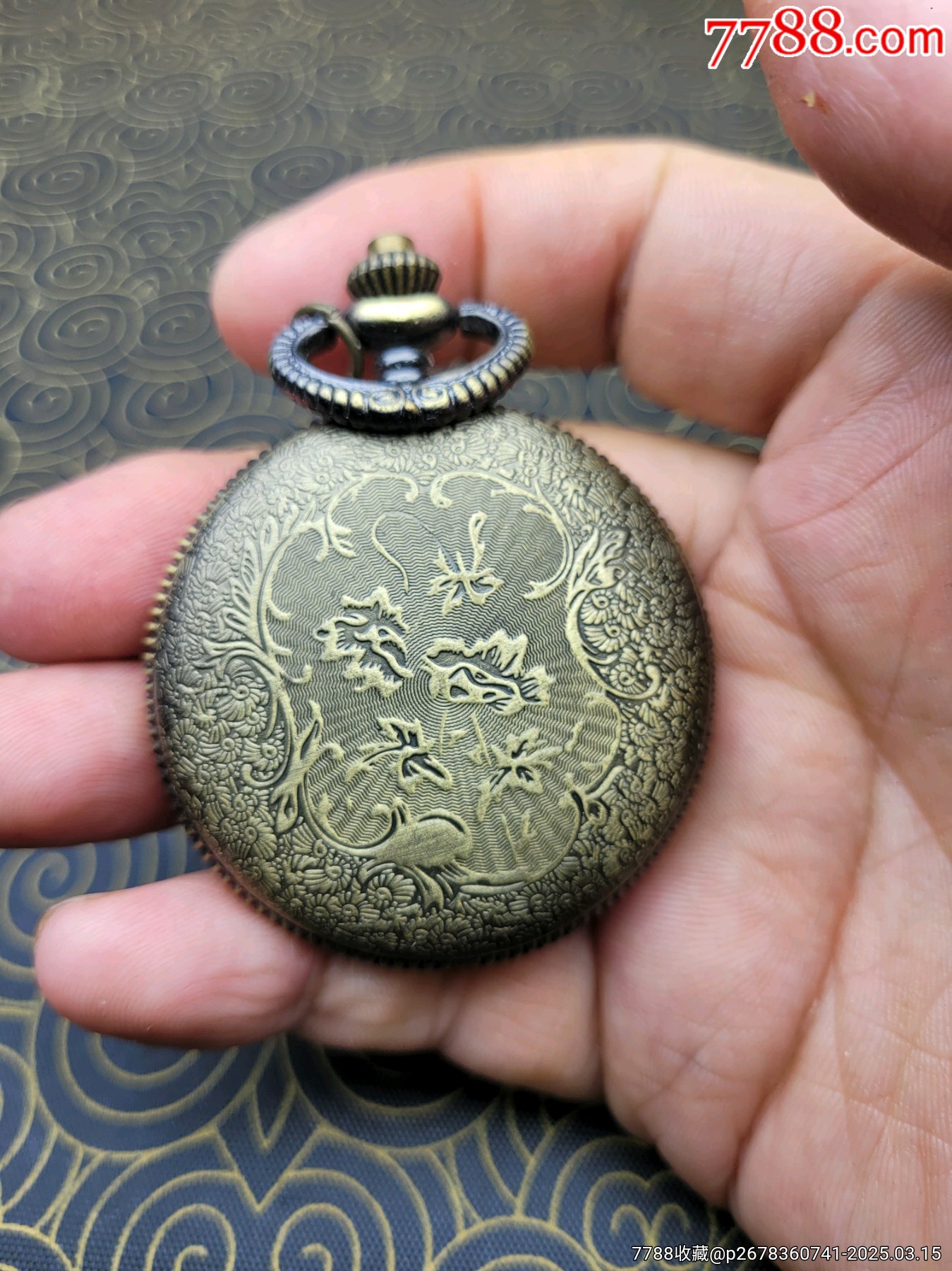 日本鏤空浮雕精美翻蓋懷表_價(jià)格20元【日本精選優(yōu)品】_第5張_