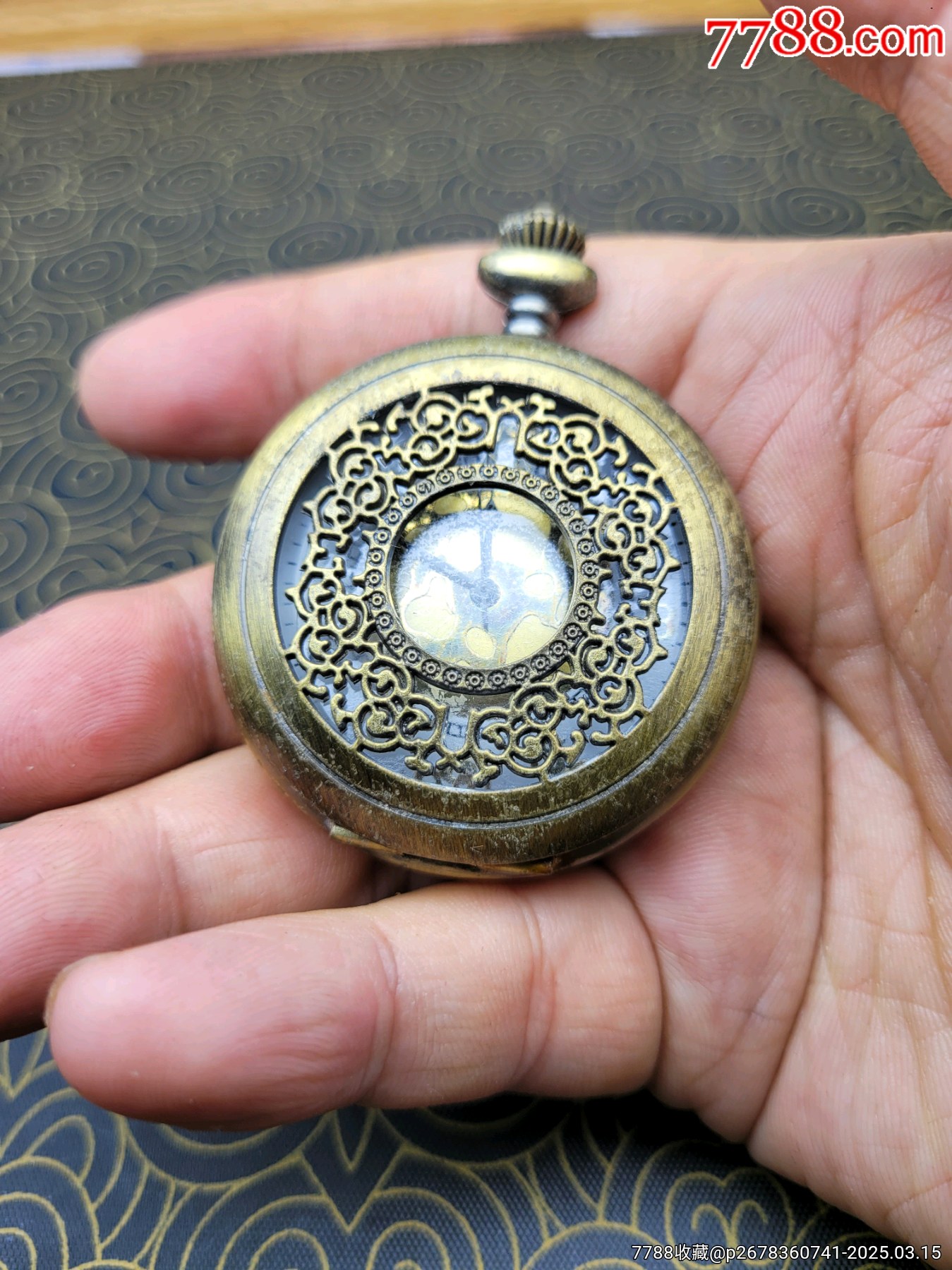 日本鏤空浮雕精美翻蓋懷表_價(jià)格20元【日本精選優(yōu)品】_第4張_