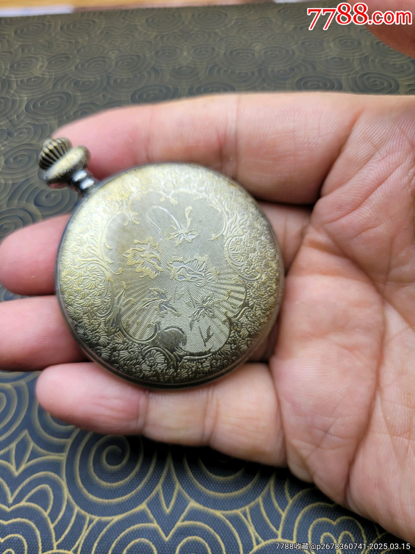 日本鏤空浮雕精美翻蓋懷表_價(jià)格20元【日本精選優(yōu)品】_第5張_