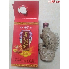2012年雎水曲酒廠產(chǎn)年年有余52度500ml