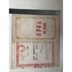 梧州市城北民辦初級(jí)中學(xué)畢業(yè)證書(shū)(zc40685478)