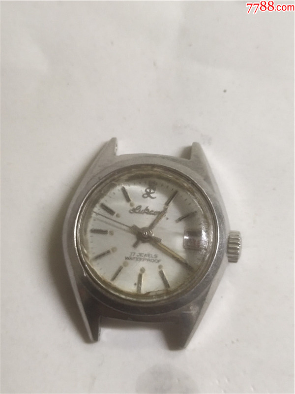 瑞士绿琴单日历女机械表