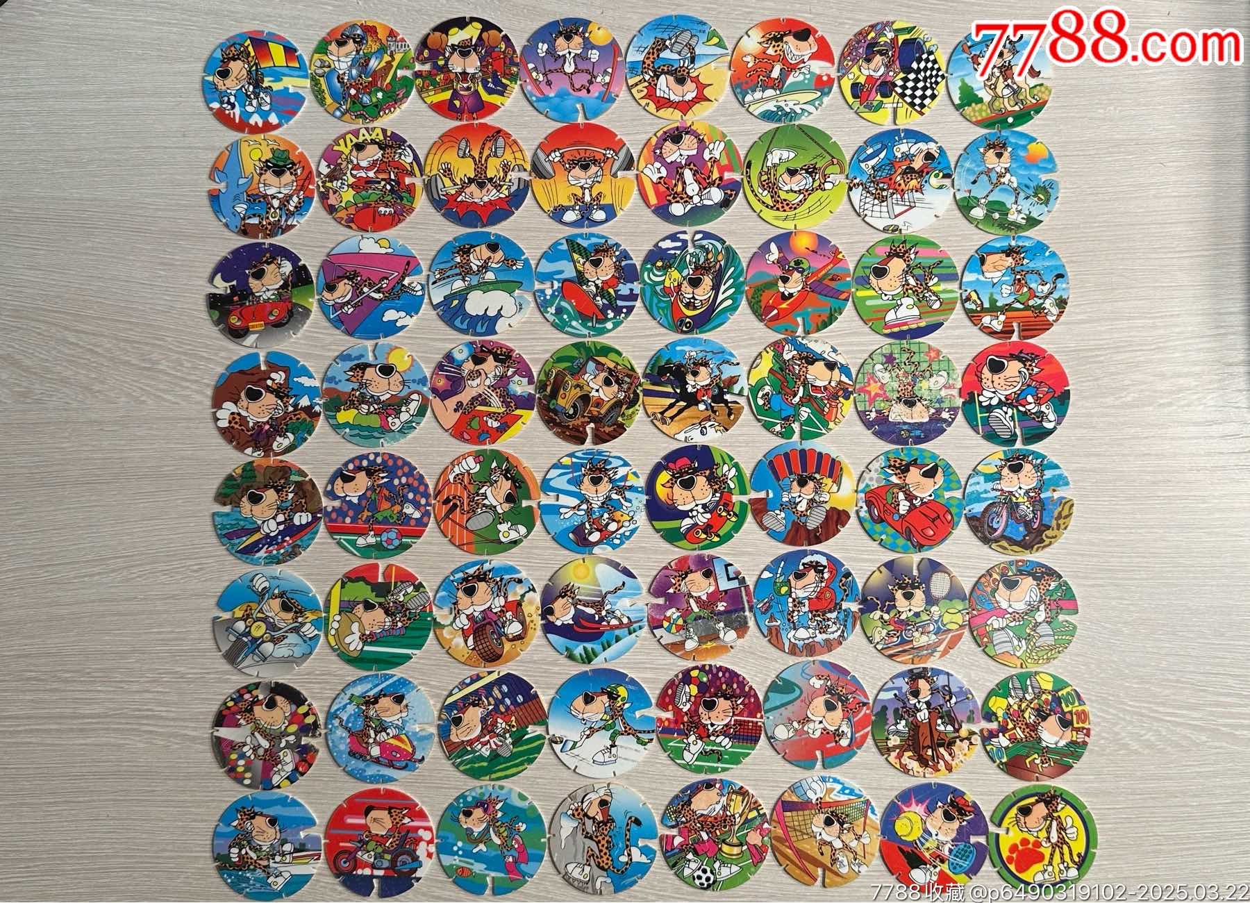 奇多天族運(yùn)動64枚全套_價格1416元_第1張_