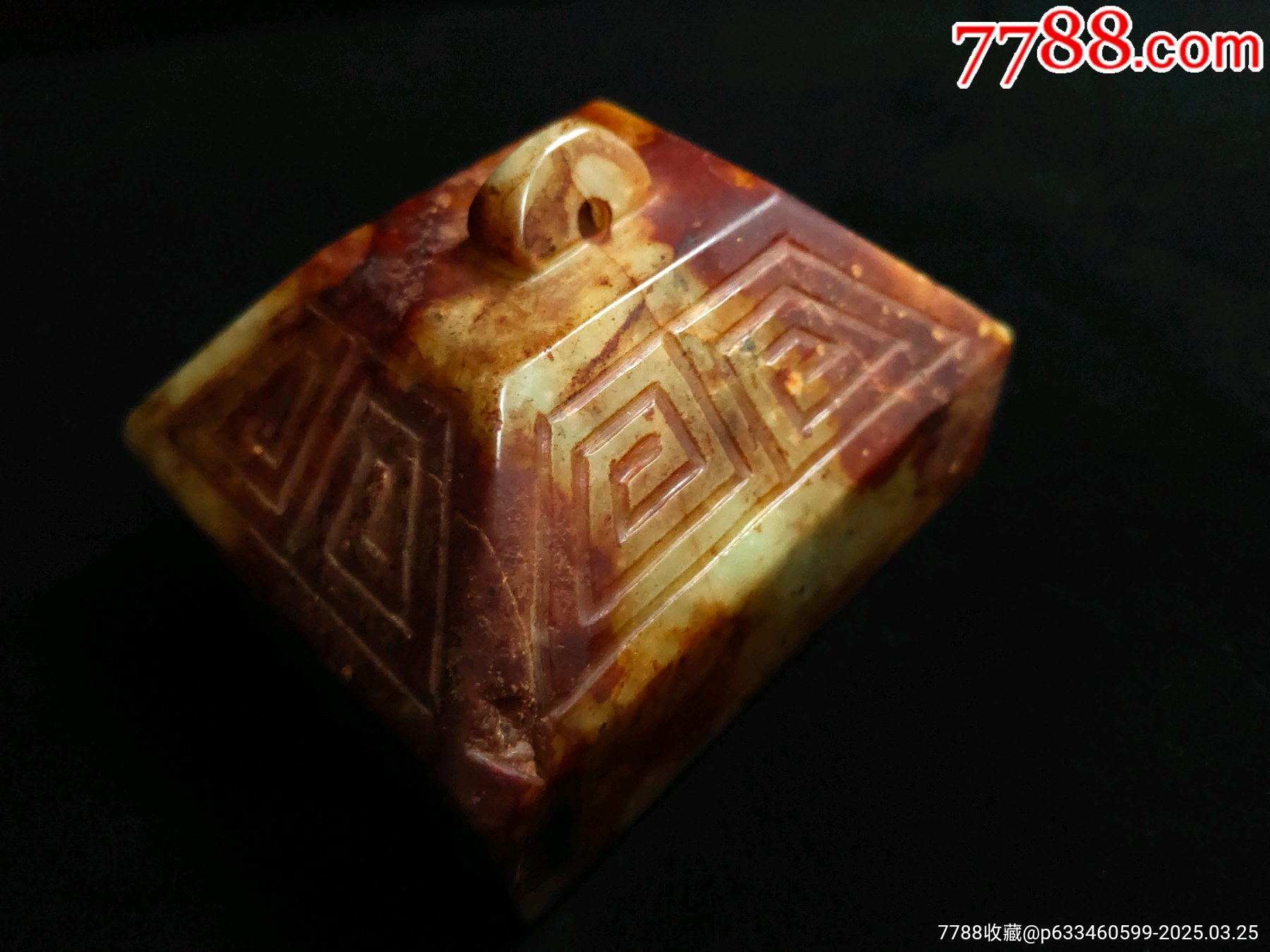 古代玉器玉印92*78.4mm782.8g-价格:115.0000元-au40771078-其他玉石/玉器 -加价-7788收藏__收藏热线