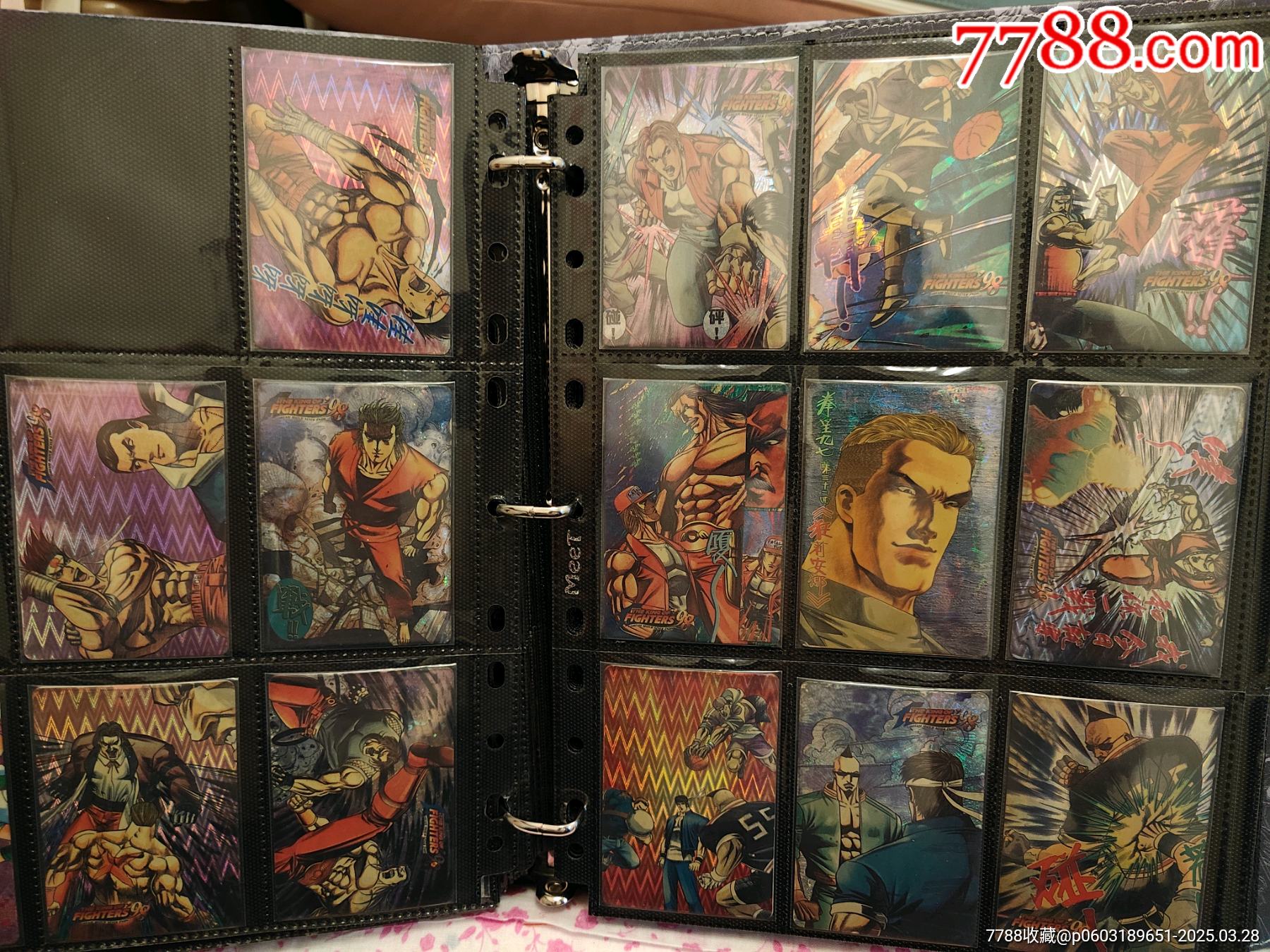 拳皇闪卡14张-价格:120元-au40804061-食品卡 -加价-7788收藏__收藏热线