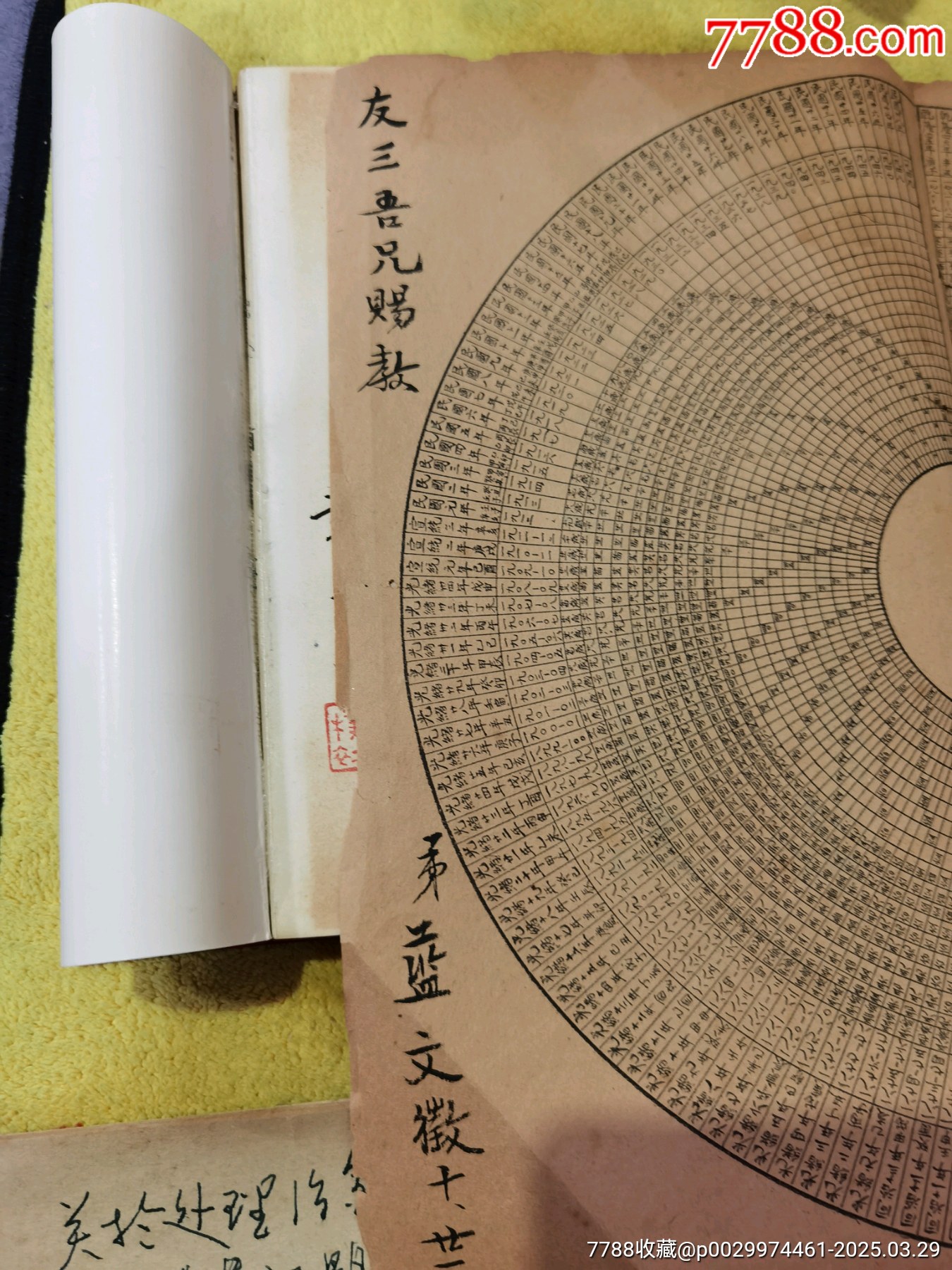 民國厲表帶藍文微，趙補初，?人簽名贈送本，4本合拍，_價格1379元_第7張_
