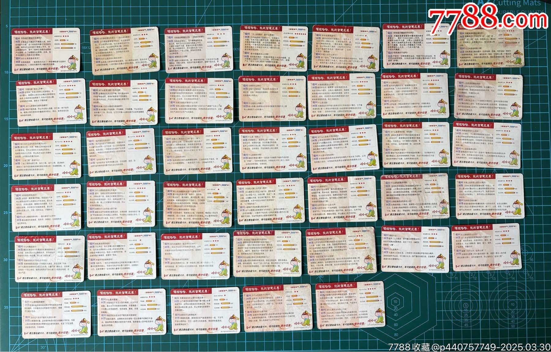 娃哈哈智慧風暴40張不同合拍_價格206元_第2張_