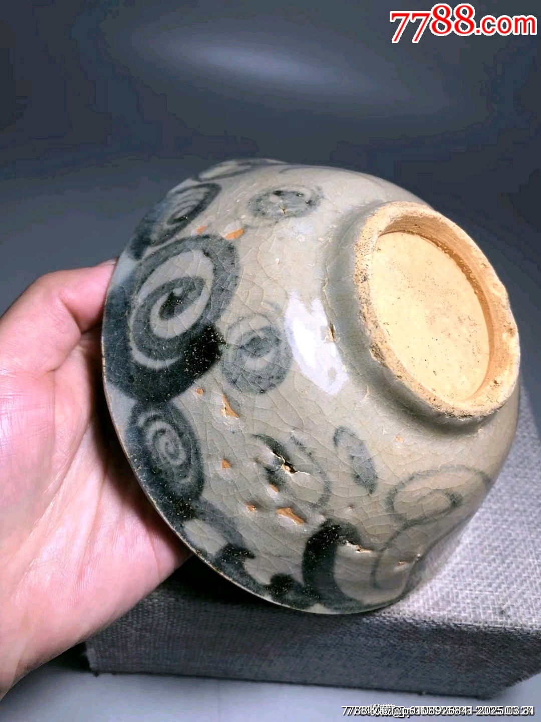 （全品）明代早期洪武青花碗，重拍鴿友勿擾，_價格249元_第6張_