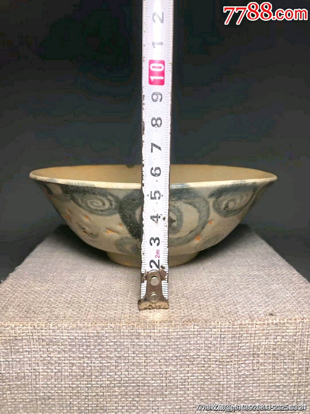 （全品）明代早期洪武青花碗，重拍鴿友勿擾，_價格249元_第9張_