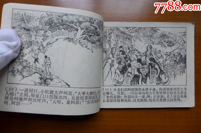 文*連環(huán)畫(huà)《沙努林》_價(jià)格10元【居安書(shū)藝閣】_第4張_