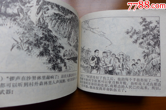 文*連環(huán)畫(huà)《沙努林》_價(jià)格10元【居安書(shū)藝閣】_第5張_