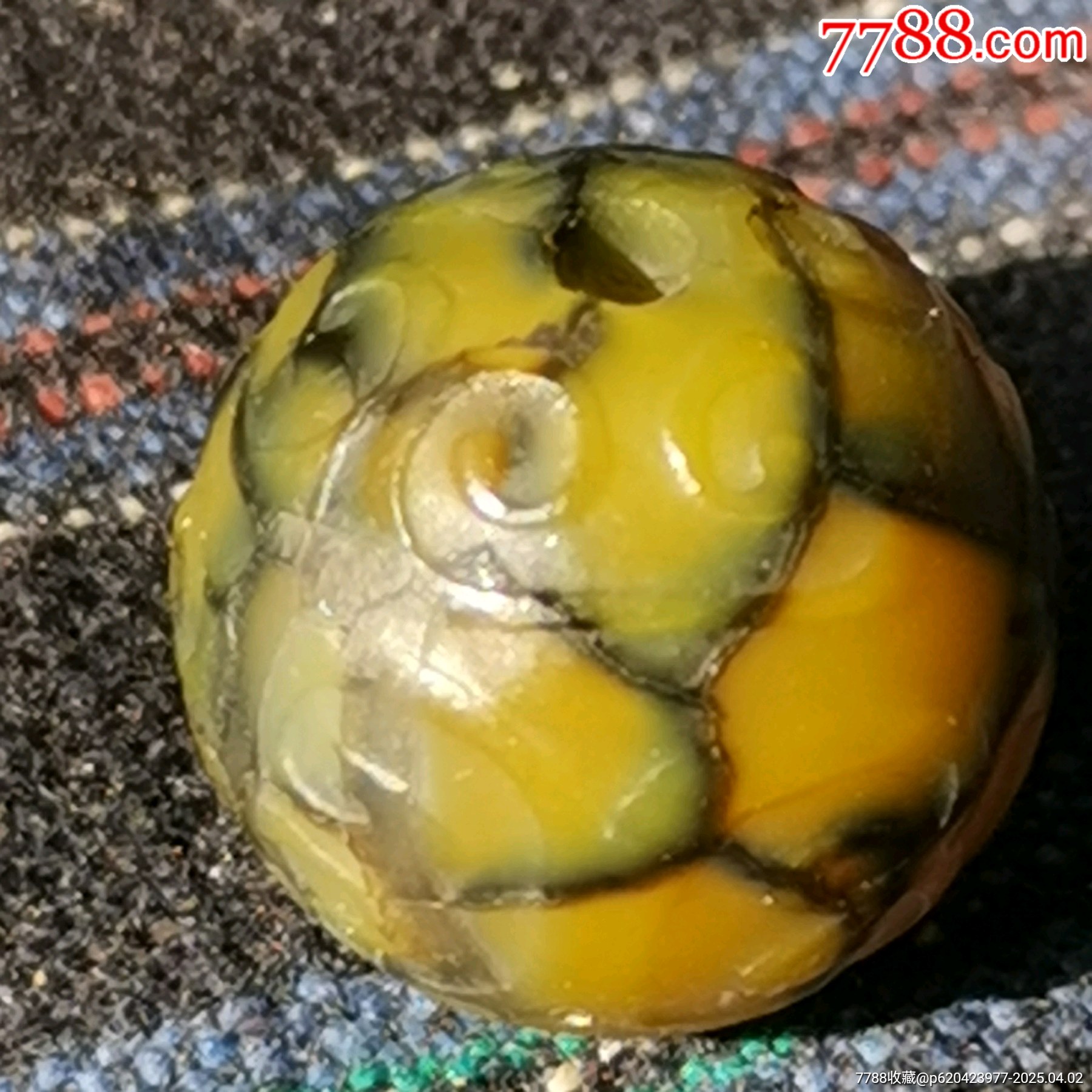 網(wǎng)紋石珠子_價(jià)格10元【嘉禾古玩】_第4張_