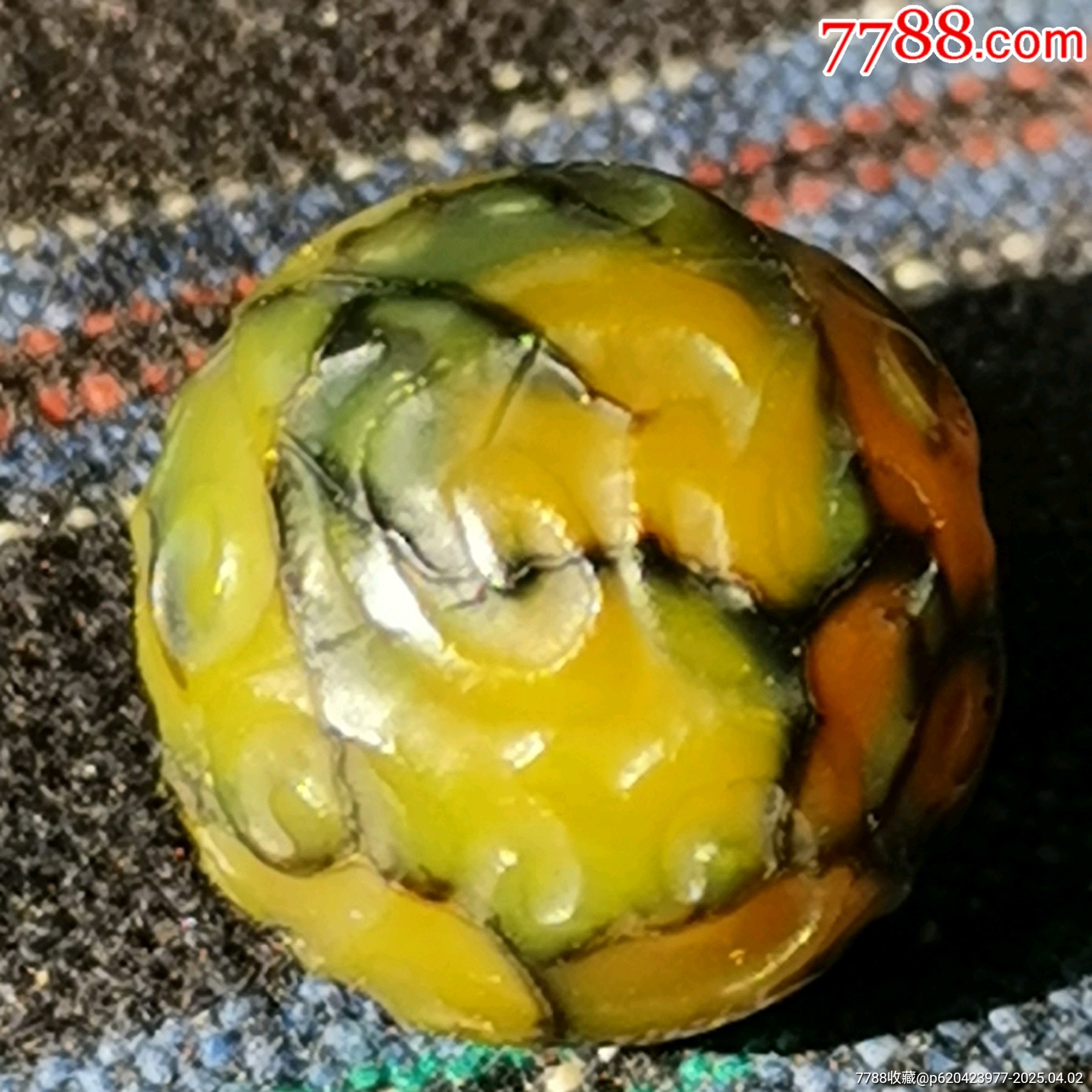 網(wǎng)紋石珠子_價(jià)格10元【嘉禾古玩】_第7張_