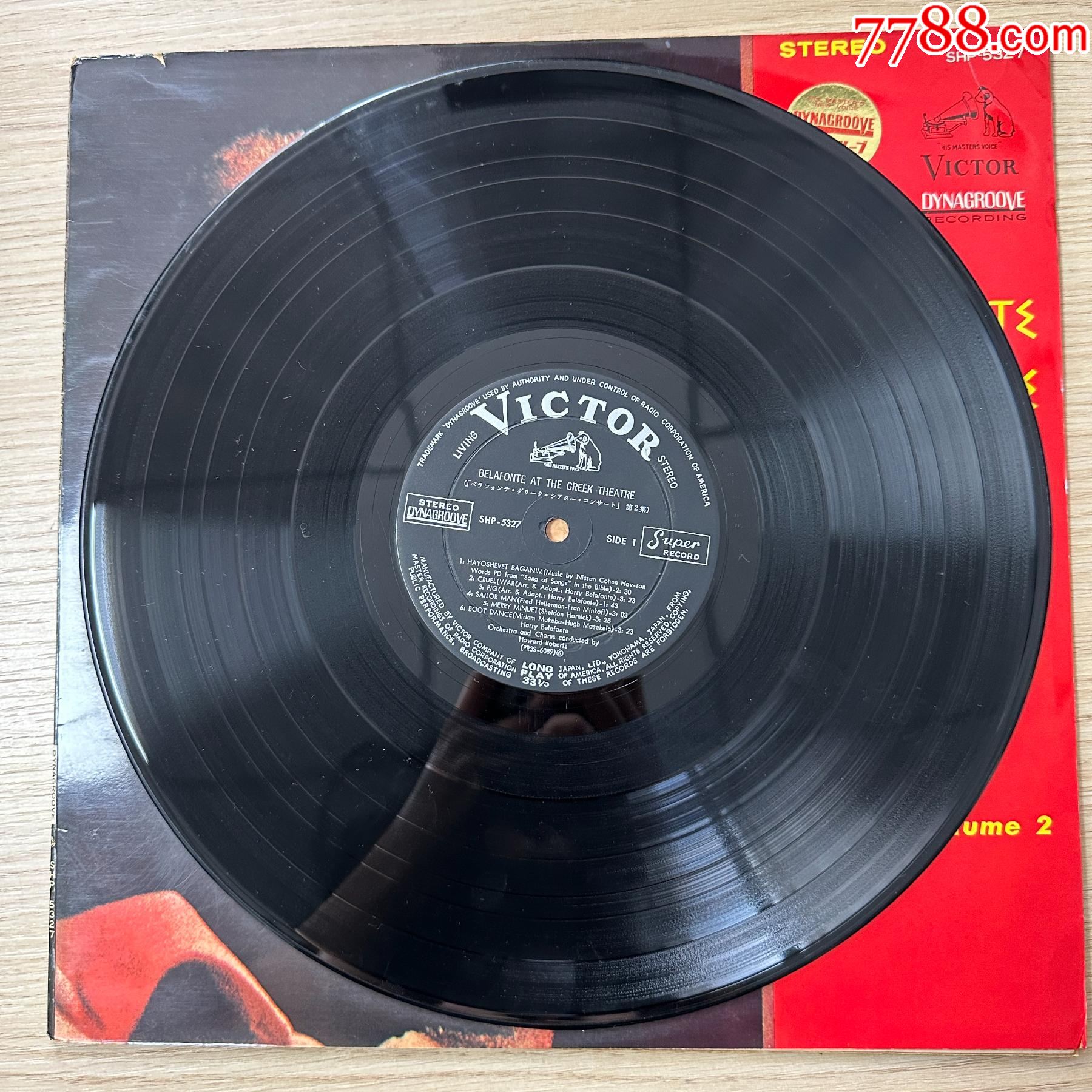 貝拉方特-HarryBelafonte-12寸黑膠LP-A70_價格15元_第3張_