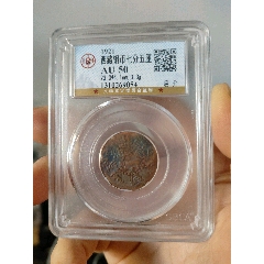 西藏銅幣八瓣啟介公博評級幣