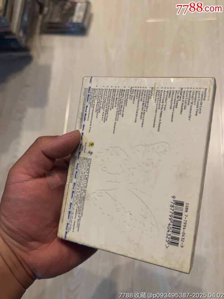 瑪麗亞凱莉部分有霉水泡無法聽粘連破損情況_價格111元【小哈魚磁帶小店】_第7張_