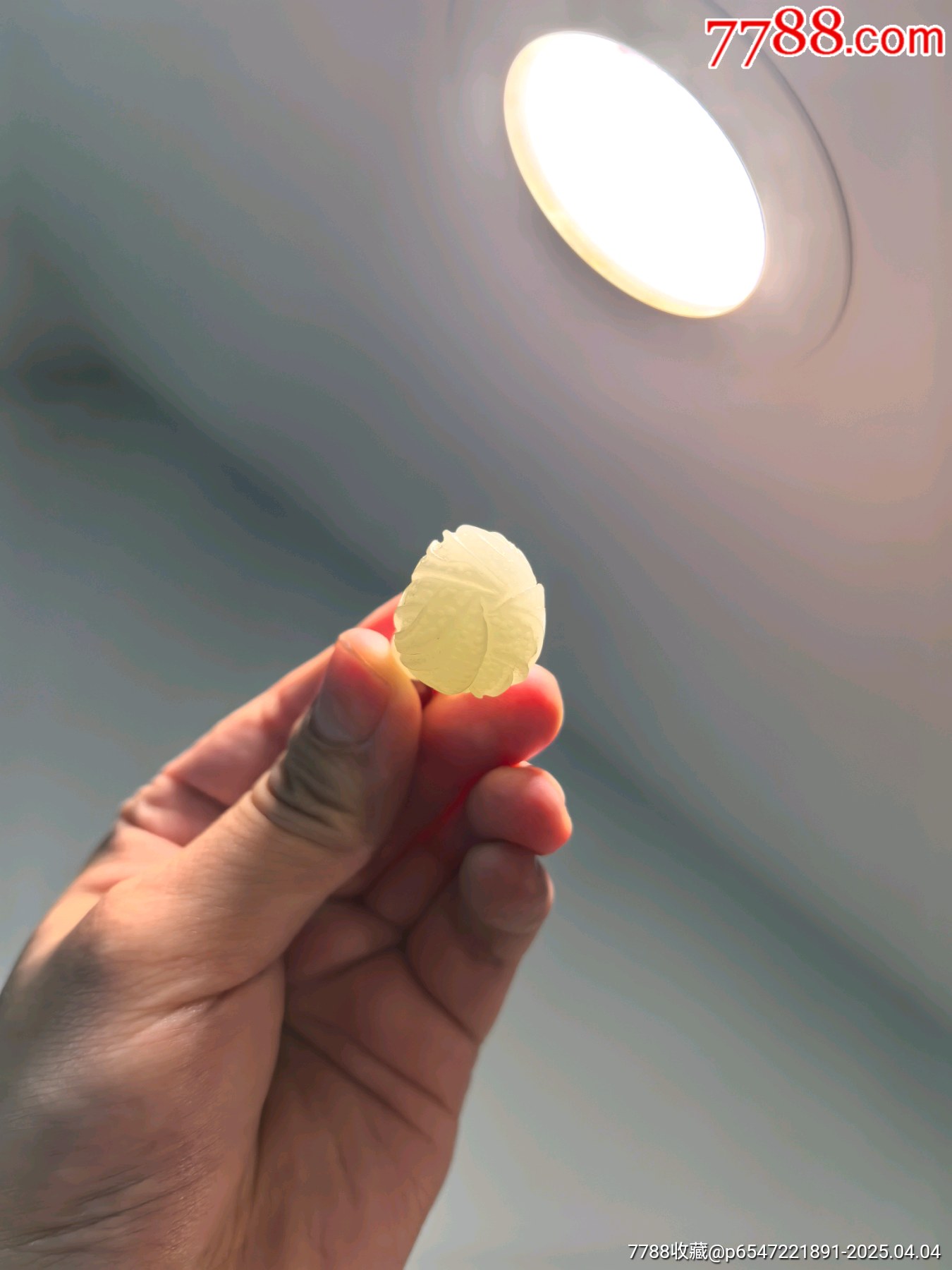 和田玉籽料白菜，如意百財_價格281元【蘭馨堂古玩收藏藝術】_第7張_