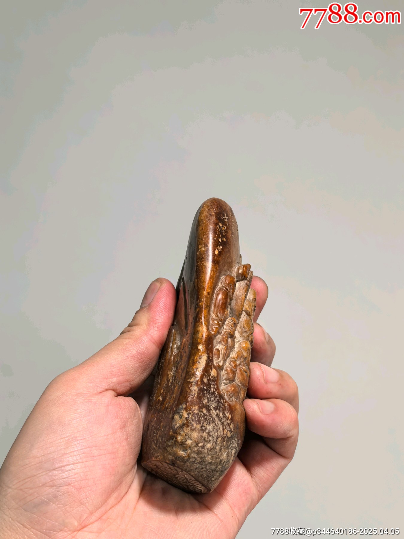 清代名家壽山石印章擺件佛在眼前_價(jià)格3501元【蘭馨堂古玩收藏藝術(shù)】_第8張_