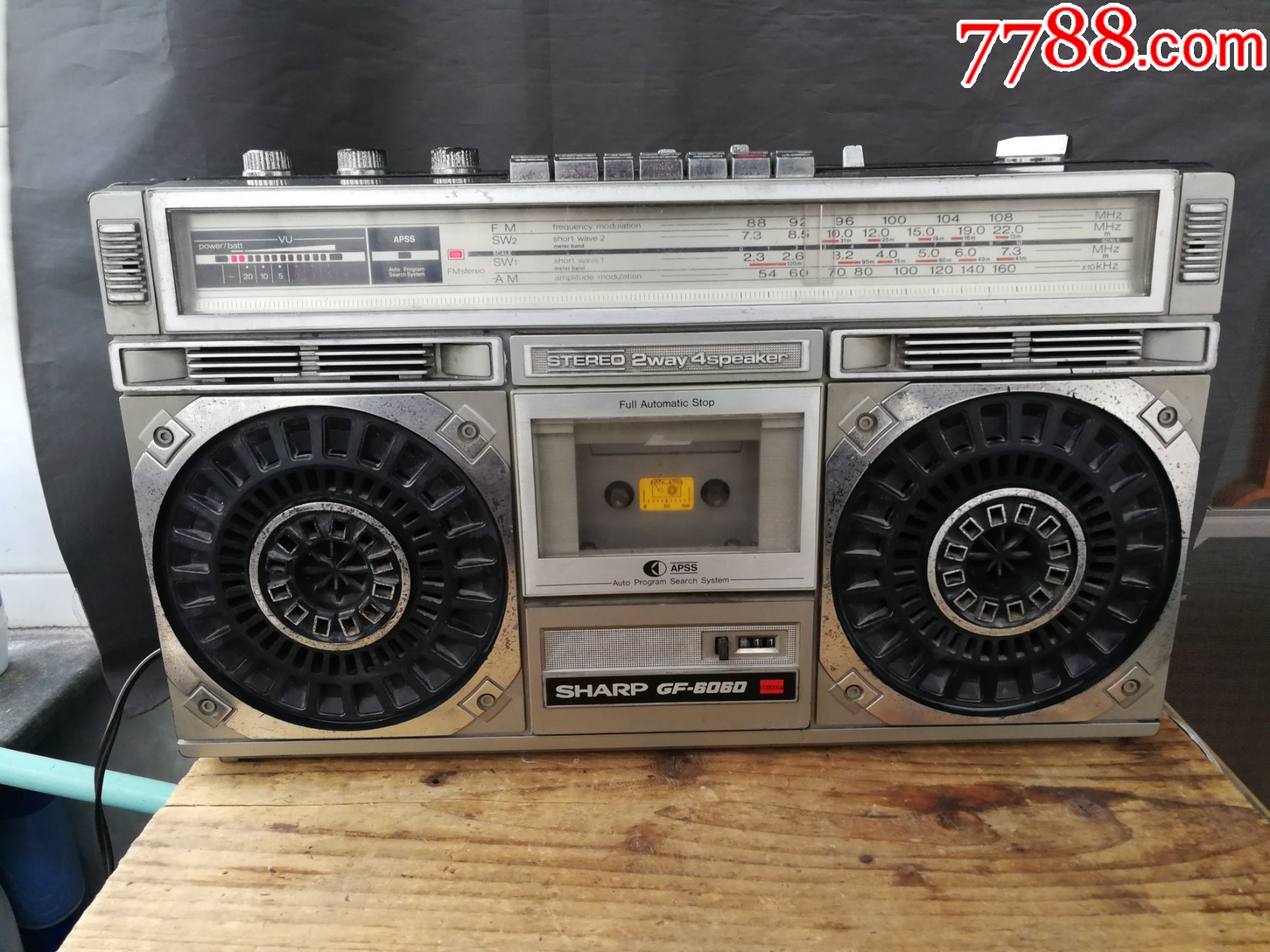 夏普6060收錄機-03_價格150元_第1張_