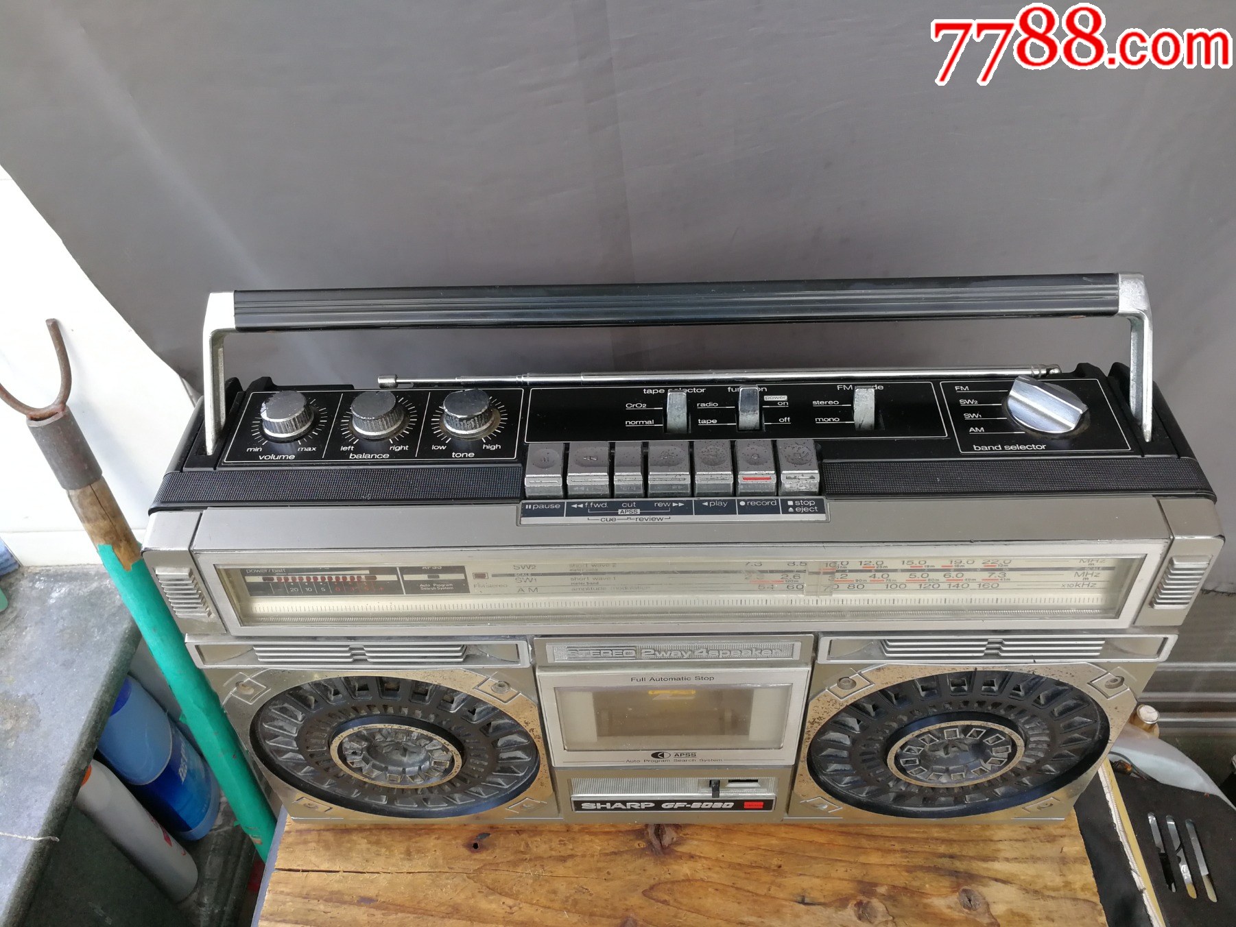 夏普6060收錄機-03_價格150元_第4張_