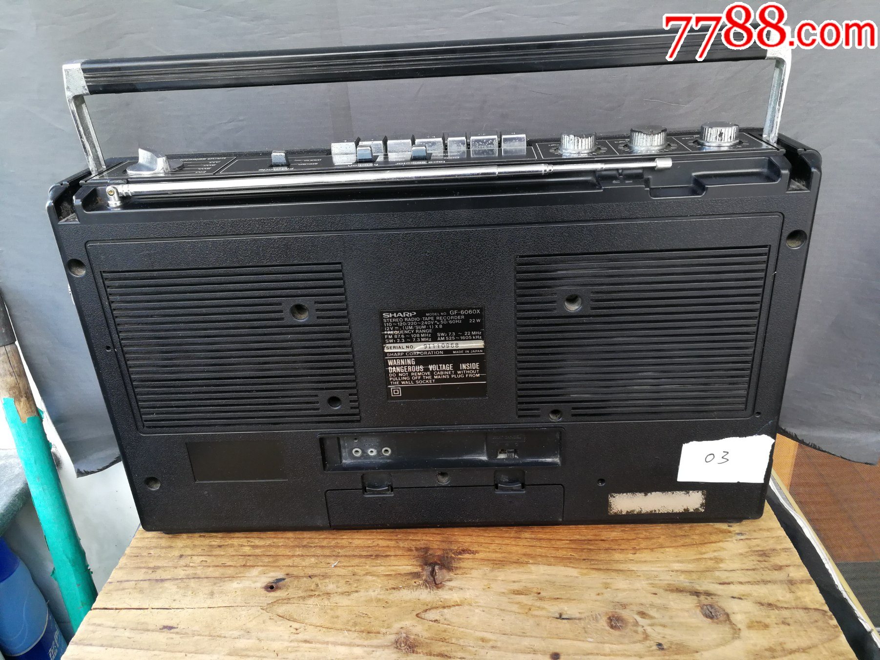 夏普6060收錄機-03_價格150元_第5張_