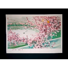 【渠水引來(lái)滿(mǎn)山春】--上海77年初版--精美少見(jiàn)