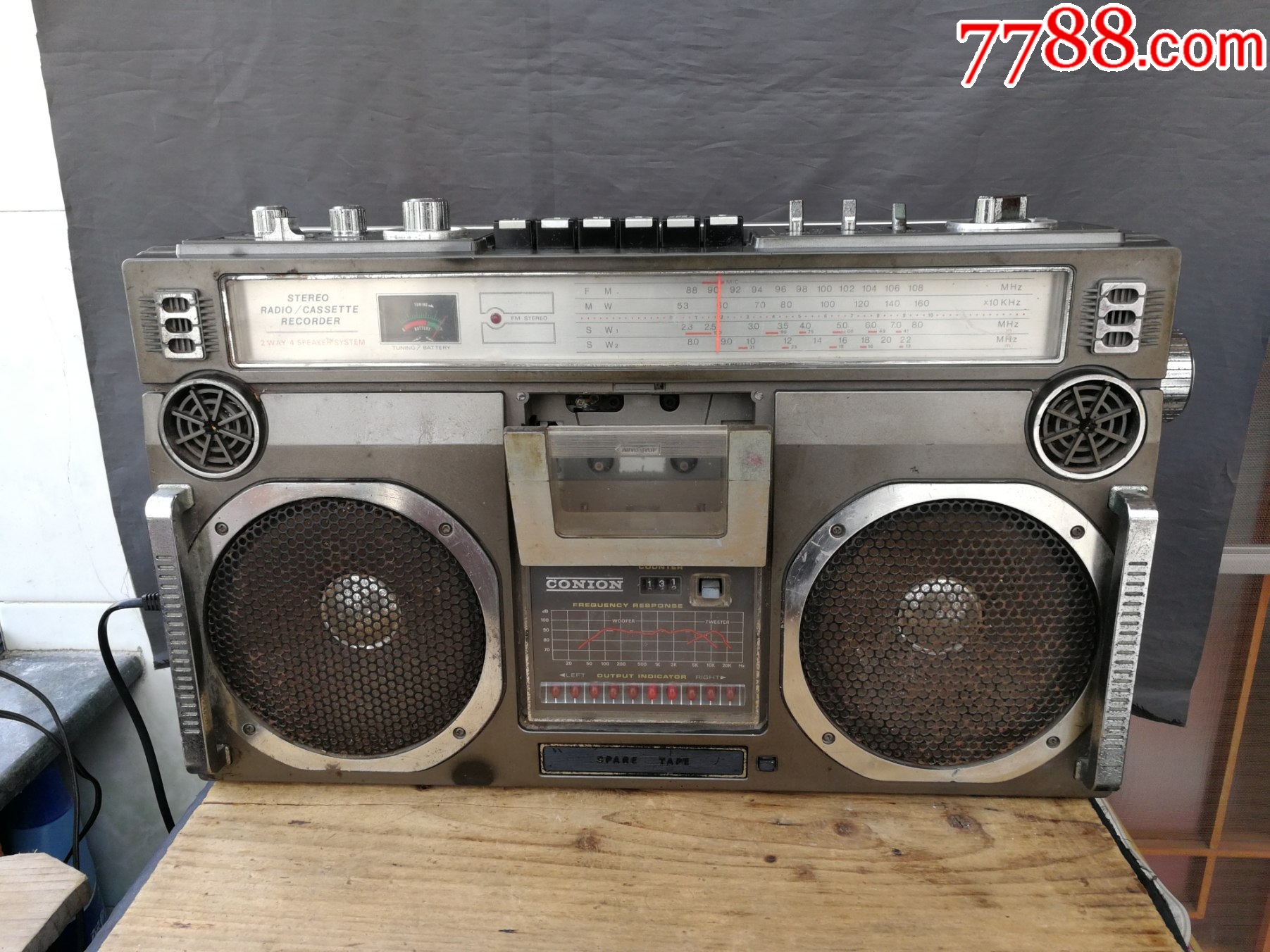 CONIONCRC-H58F收錄機(jī)，雙卡型_價(jià)格180元_第1張_