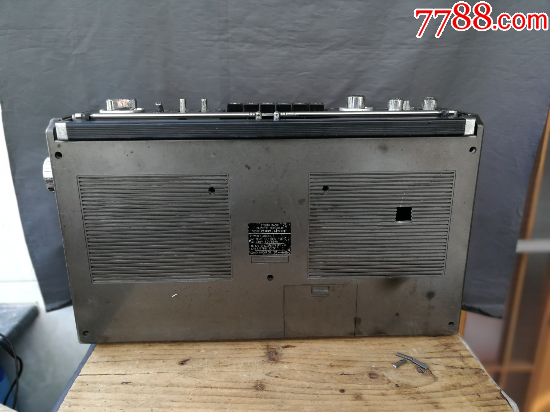 CONIONCRC-H58F收錄機(jī)，雙卡型_價(jià)格180元_第10張_