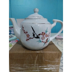 50年代花鳥壺一把