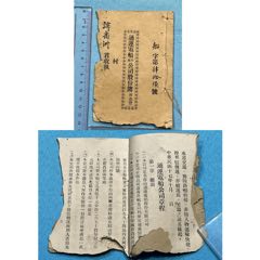 民國廣東臺(tái)山通運(yùn)電船有限公司股份簿1本
