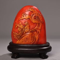 珍品旧藏田黄石印章镂空雕【神兽螭龙】老闲章硬料枇杷黄随形雕刻 珍品旧藏田黄石印章镂空雕【神兽螭龙】老闲章硬料枇杷黄随形雕刻