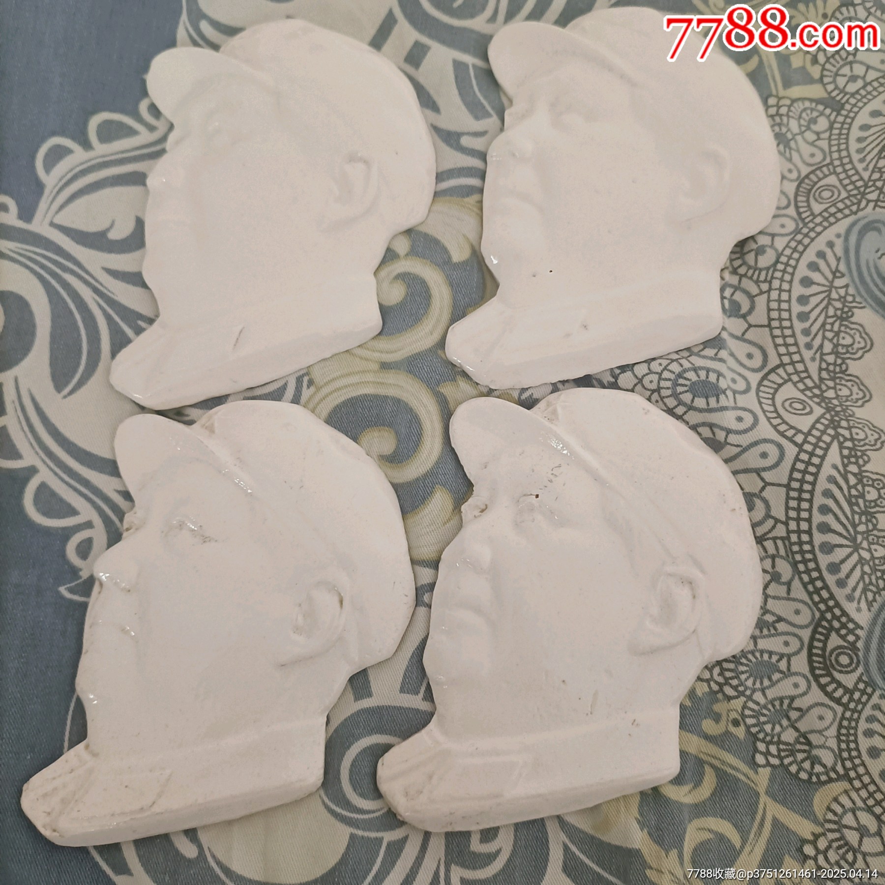 毛主席白瓷像4枚_價(jià)格60元【溢寶齋】_第5張_