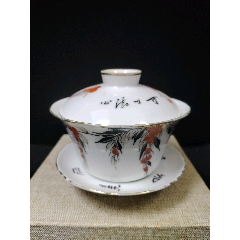 （全品范疇）民國(guó)粉彩蓋碗