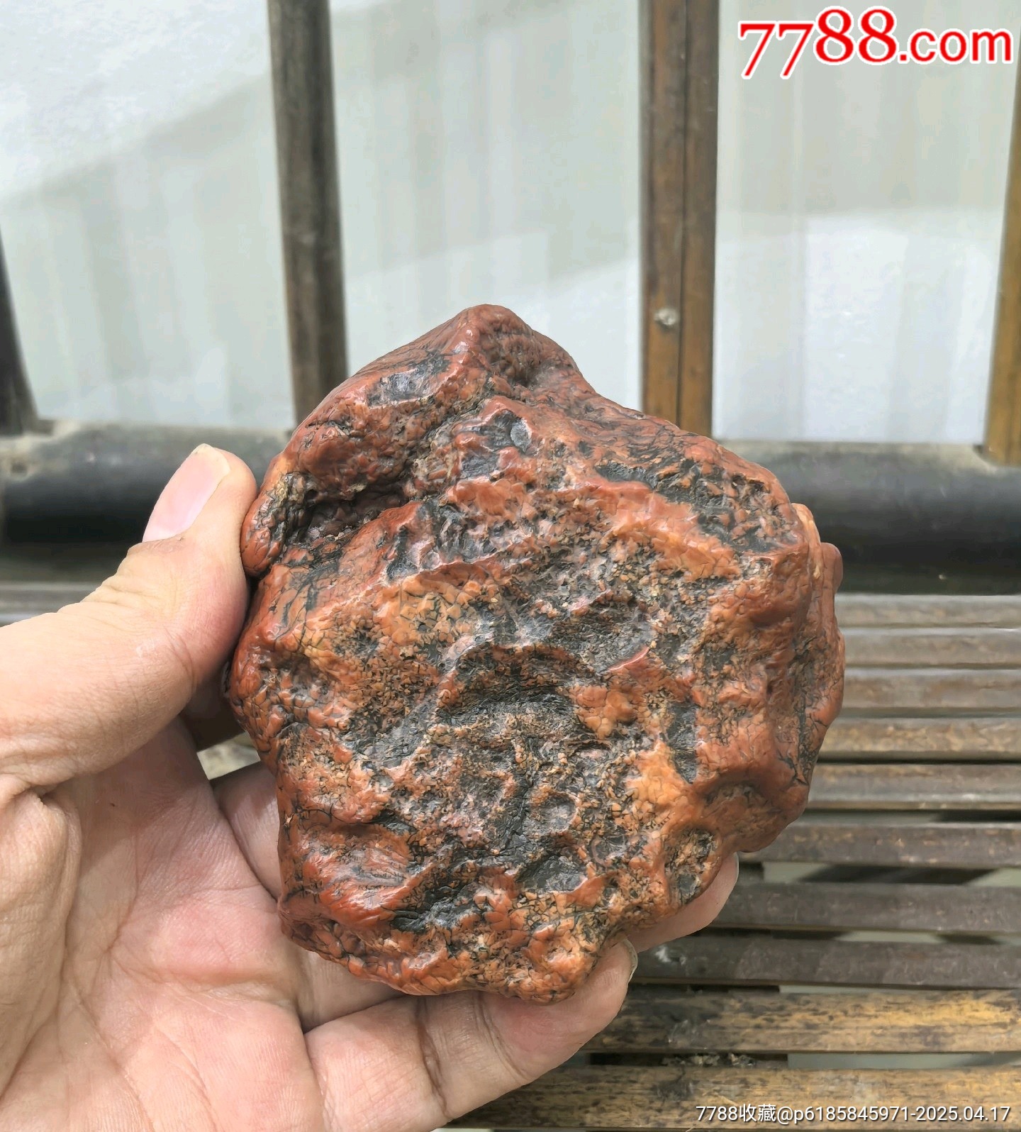 老阿拉善奇石紅碧玉_價(jià)格79元【蘭馨堂古玩收藏藝術(shù)】_第2張_