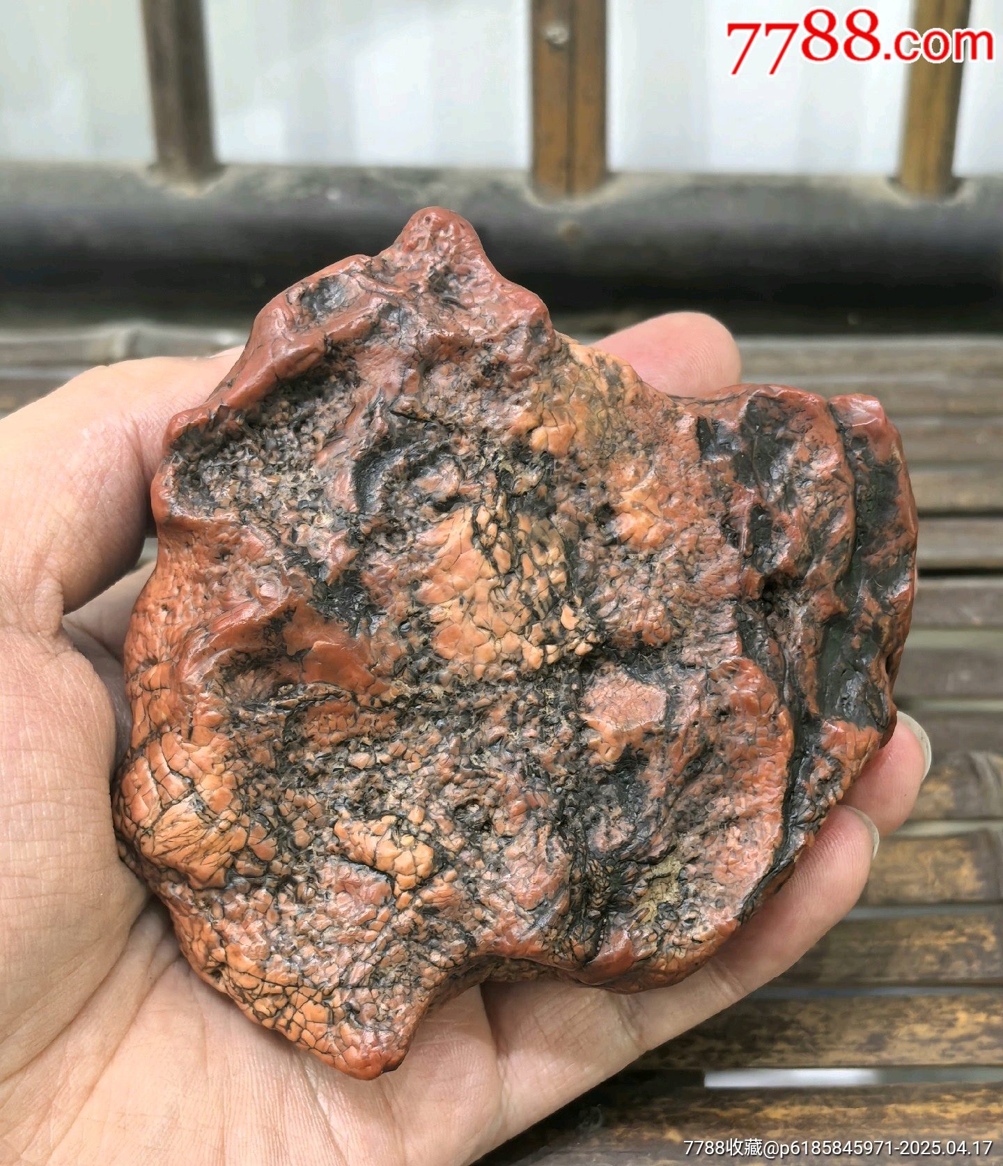 老阿拉善奇石紅碧玉_價(jià)格79元【蘭馨堂古玩收藏藝術(shù)】_第6張_