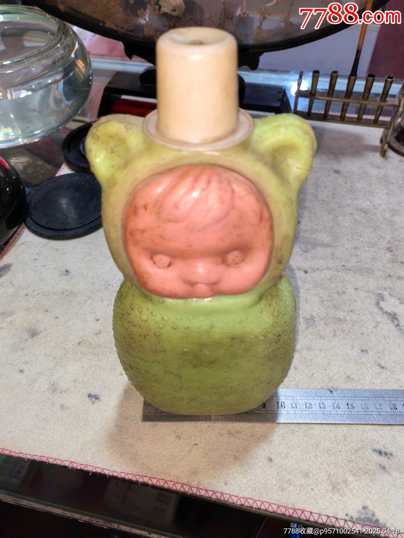 罕見(jiàn)的早期娃娃臉造型的兒童水壺一套_價(jià)格249元_第1張_
