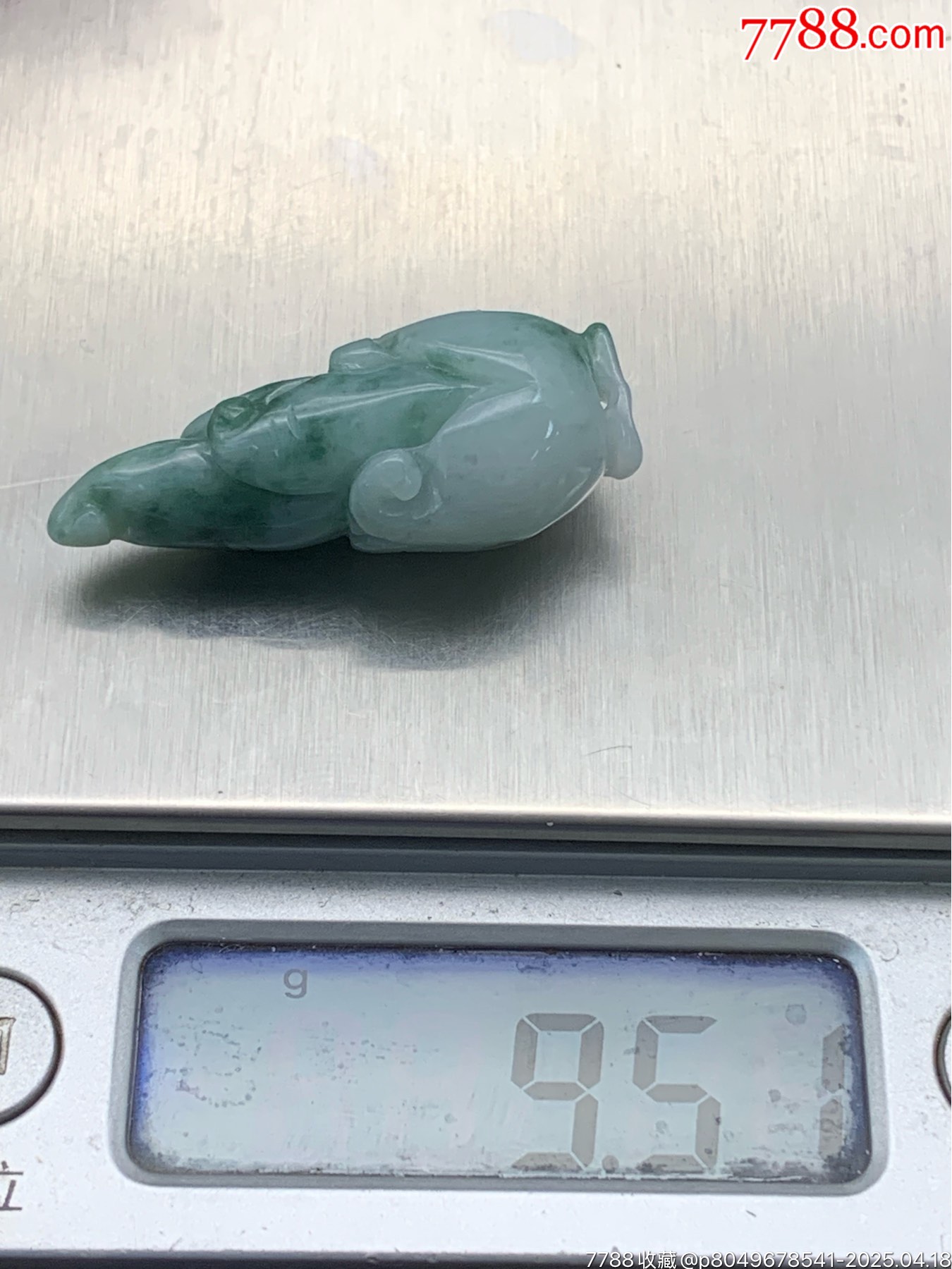 純天然A貨翡翠佛手掛件_價(jià)格21元_第5張_