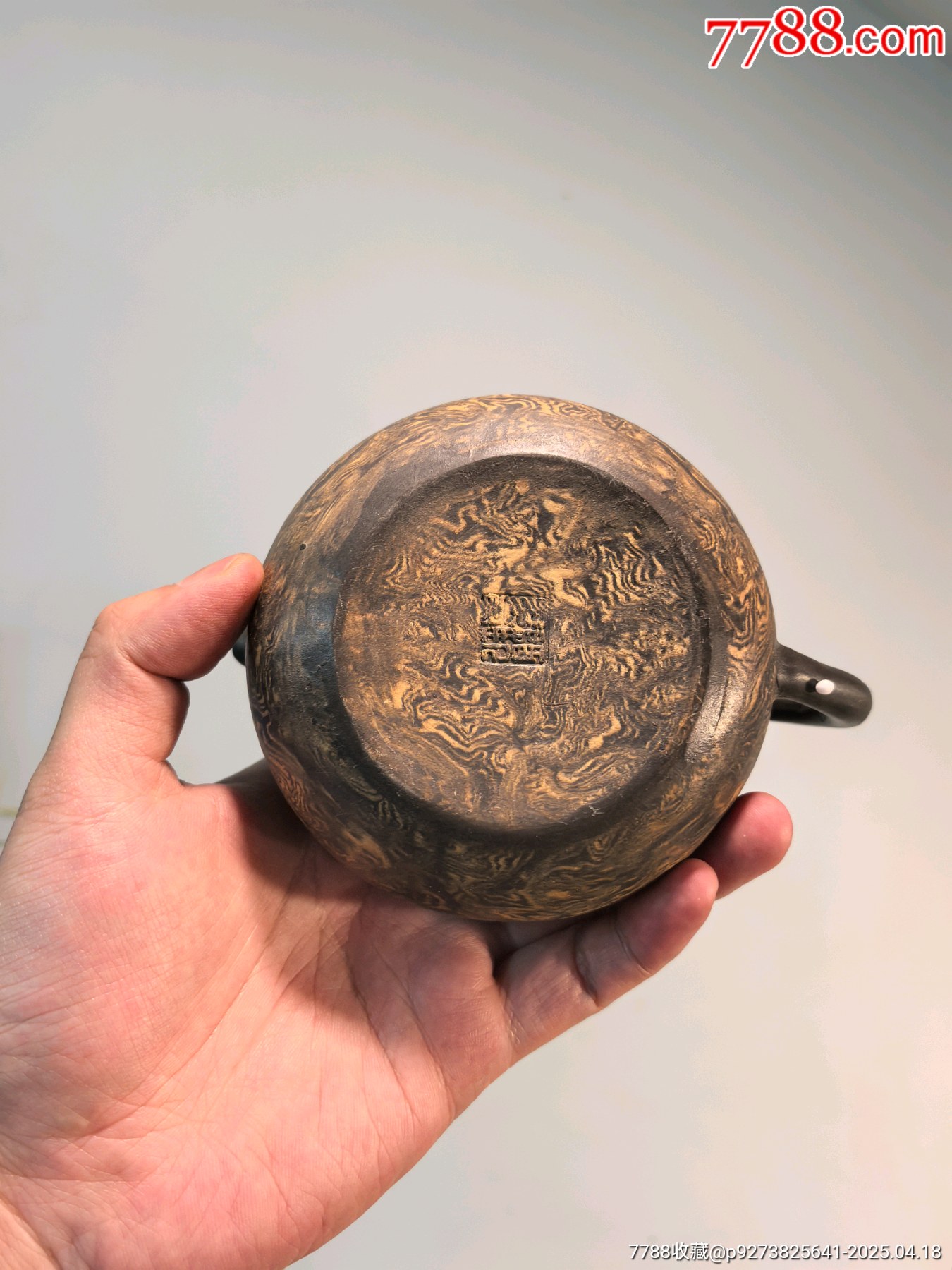 攪泥螭虎紐紫砂壺_價(jià)格61元【蘭馨堂古玩收藏藝術(shù)】_第3張_