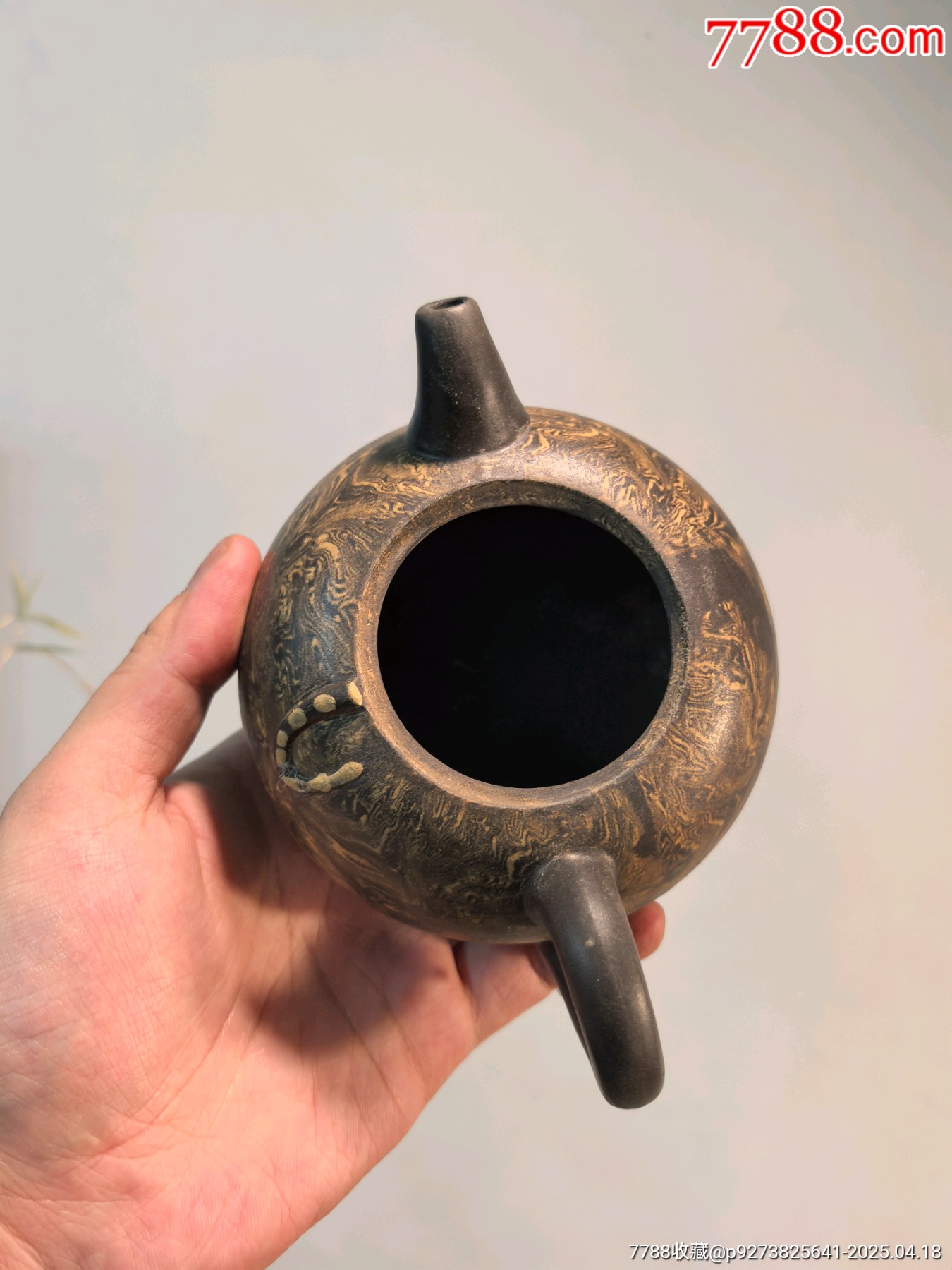 攪泥螭虎紐紫砂壺_價(jià)格61元【蘭馨堂古玩收藏藝術(shù)】_第7張_