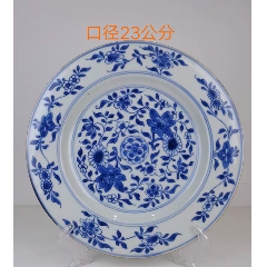 清.康熙青花大盤