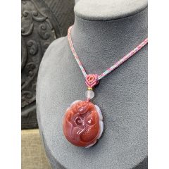 精品南紅胭脂紅巧雕荷花魚(au41036431)_7788商城__七七八八商品交易平臺(tái)(7788.com)