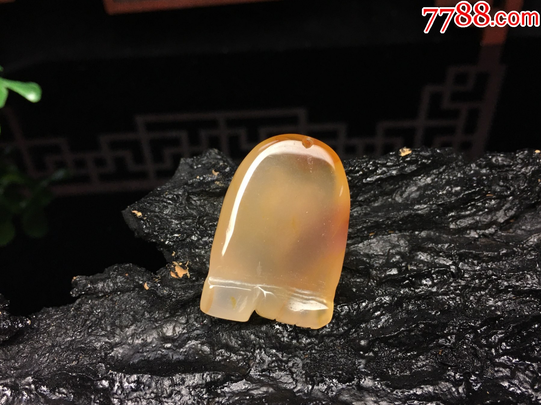 XA08俏色瑪瑙知足常樂腳丫吊墜_價格1元_第6張_