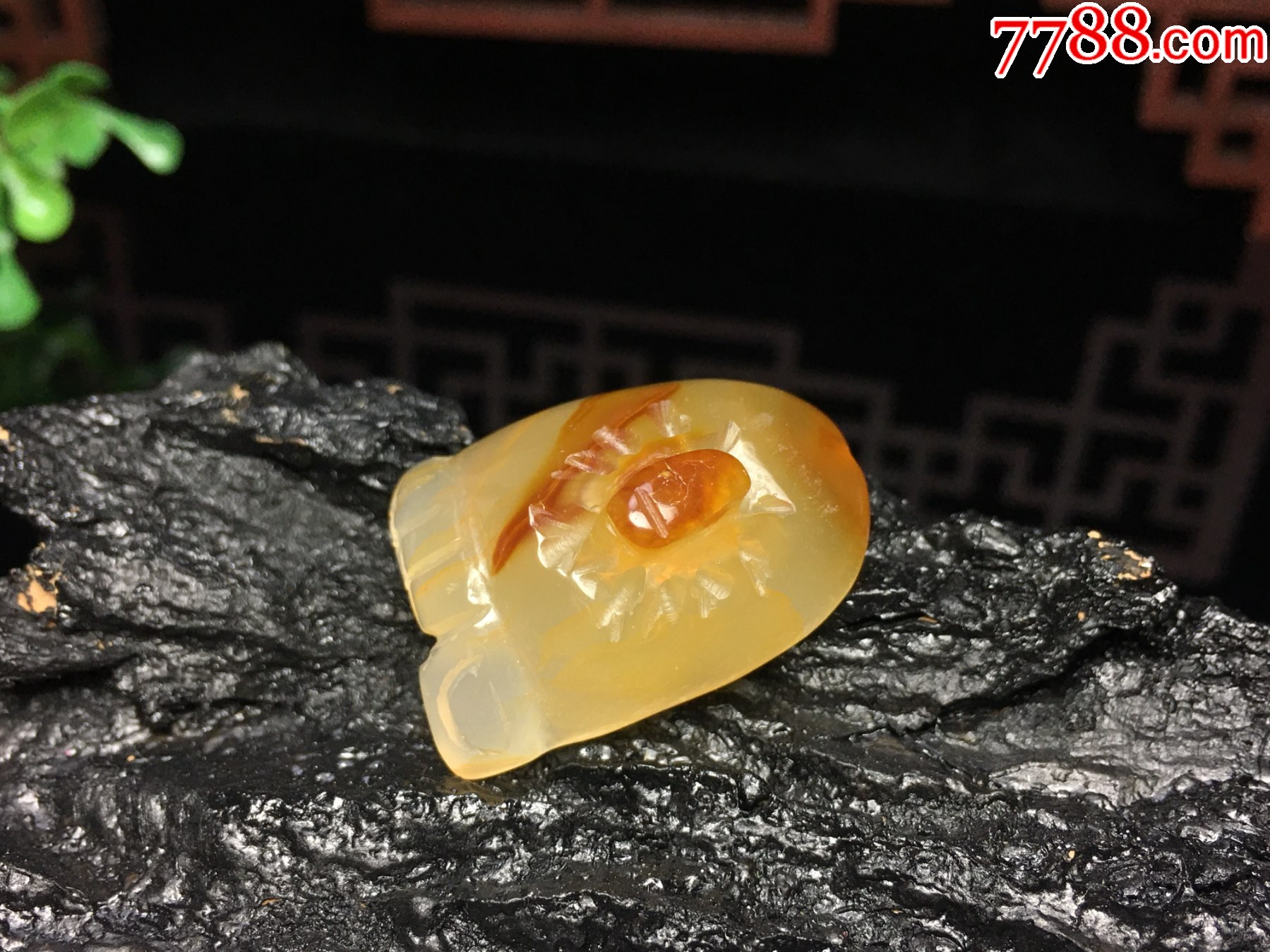 XA08俏色瑪瑙知足常樂腳丫吊墜_價格1元_第8張_